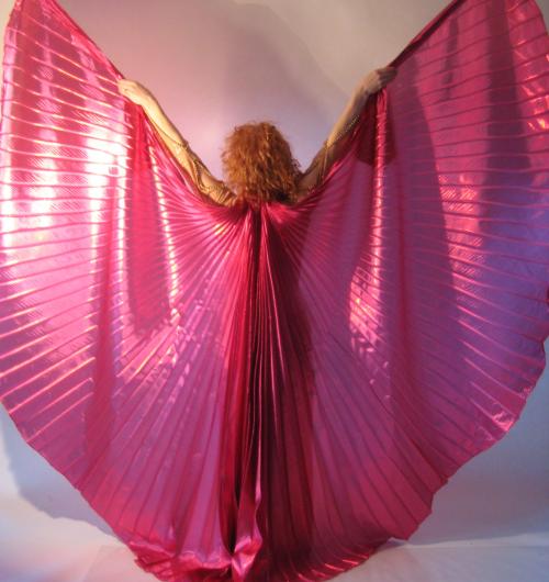 Выкройка платка с палочками (крыльев) для танца живота
